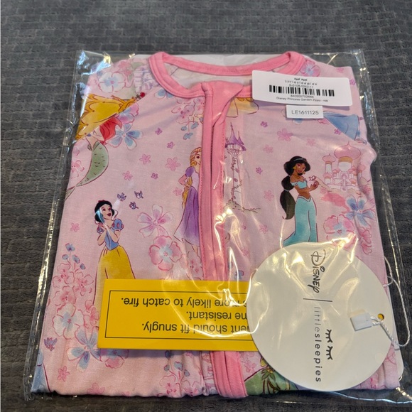Little Sleepies Princess Garden Newborn Zippy NIB - Picture 2 of 2